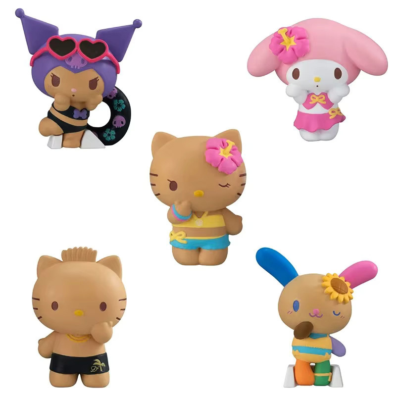 Sanrio Kuromi Cinnamoroll Sammelfigur, Blindbox, Sommerurlaub-Serie - Bild 5