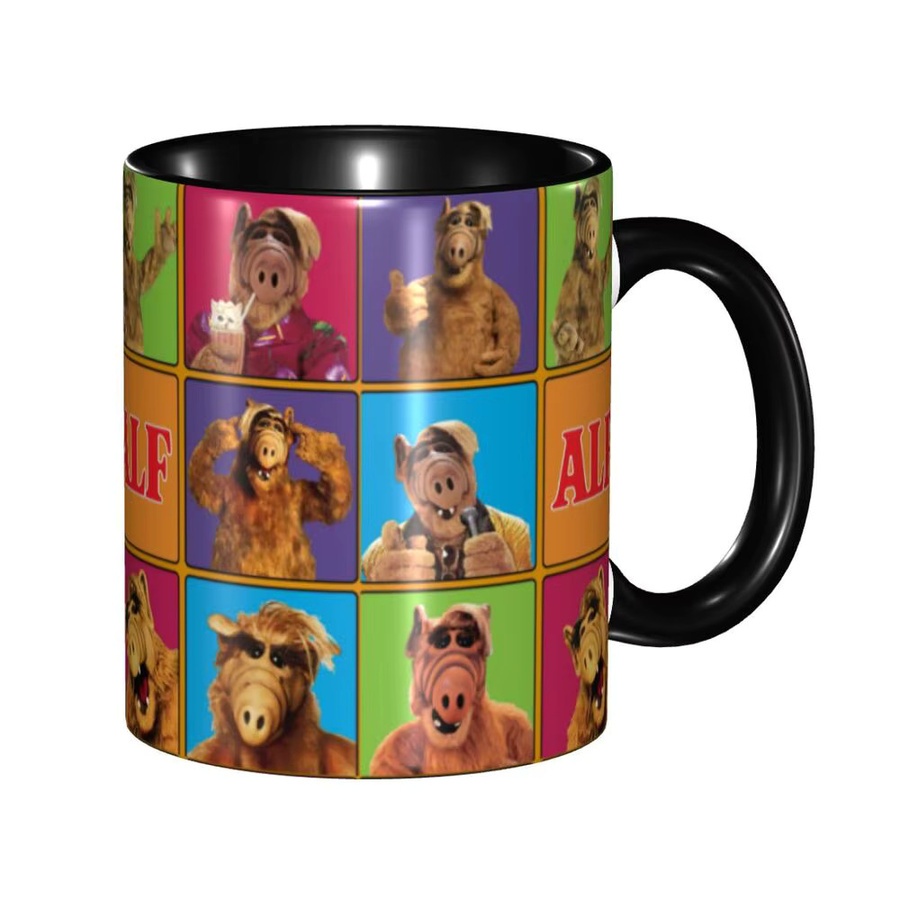 Kreative Alf Alien Life Form Keramiktasse in Mehrfarbig für Erwachsene - Bild 6