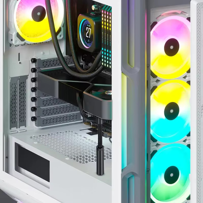 VAKIND Grafikkarte Halterung VC-15/16Plus GX-30Plus Schwarz Vertikaler Teleskopierbarer Rotierender GPU Brace zur GPU Sag Vermeidung - Bild 3