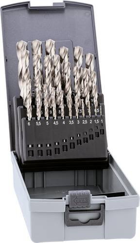 Alpen Pro KP 25 HSS Metall-Spiralbohrer-Set 25-teilig in Silber - Bild 1