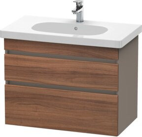 Duravit Waschtischunterschrank DuraStyle, Wandhängend, Farbe: Natur, Breite: 80 cm, Tiefe: 45,3 cm, Höhe: 61 cm - Bild 1