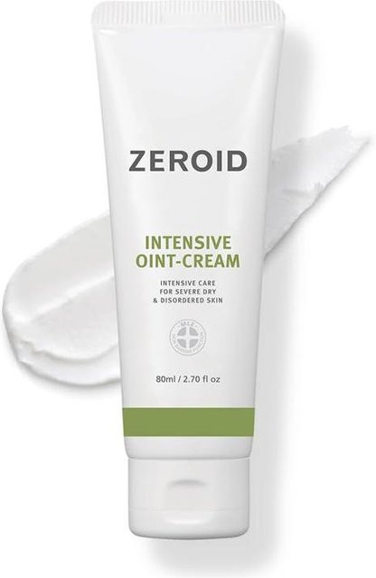 ZEROID Intensive Salbencreme, 80 ml, für trockene Haut, mit Zinkgluconat - Bild 1