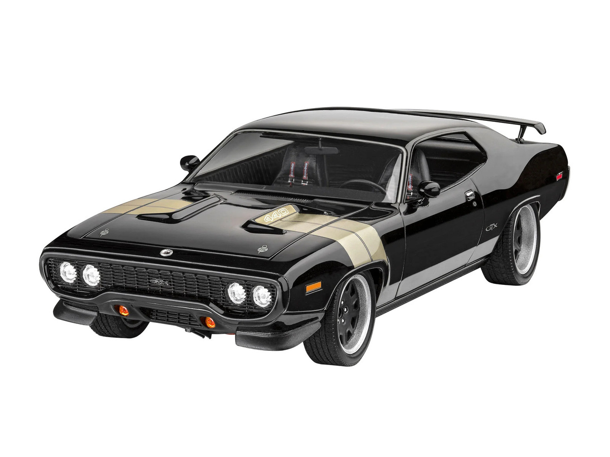 Revell Fast & Furious Model Set Dominics 1971 Plymouth GTX, 1:24 - Bild 2