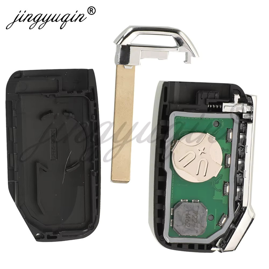 Jingyuqin Smart Keyless Fernbedienungsschlüssel für Kia Soul 2019-2021, 433MHz, 4A NCF29A1M Chip, Farbe: Schwarz - Bild 5