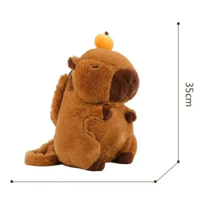 Yiran toy Capybara Plüschrucksack, Plüschtier Puppe, ab 3 Jahre - Bild 3