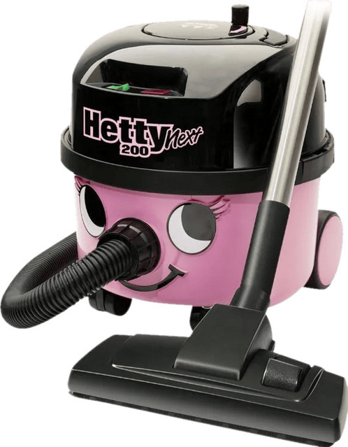 Numatic Hetty Next HVN-208 Akku-Staubsauger in Pink mit Hartboden-Düse - Bild 1