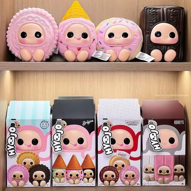 Hyojo Squishy Serie Blind Box, Dessert-Thema, Vinyl-Gesichtspuppe, ab 8 Jahren - Bild 1