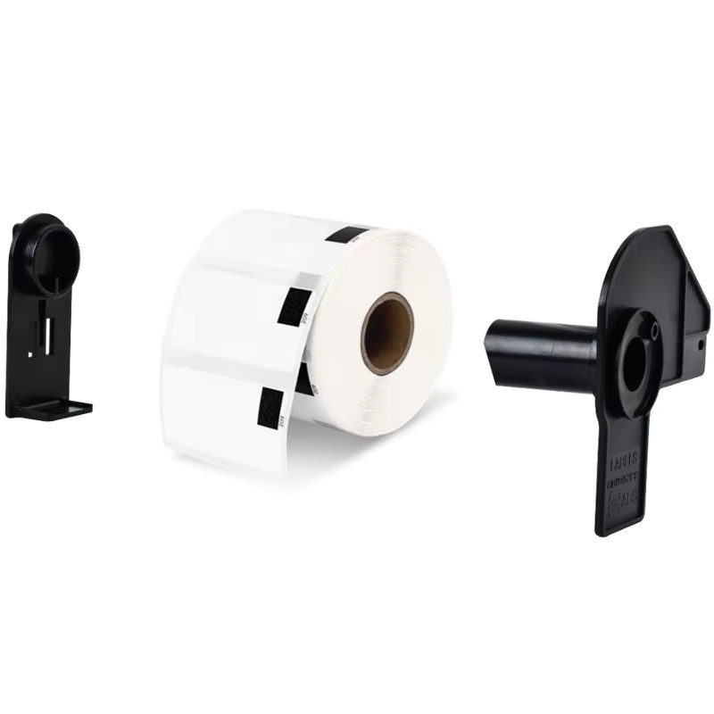 KZE TAPE Thermopapier Adressetiketten DK-11209 Weiß, 1 Rolle mit 800 Stück, B: 29 mm, H: 62 mm, kompatibel mit Brother QL Label QL-500 und QL-570 Druckern - Bild 2