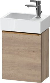 Duravit Waschtischunterschrank D-Neo in Beige mit einer Tür, Wandmontage, B/T/H: 36,4 x 22,2 x 44 cm - Bild 1