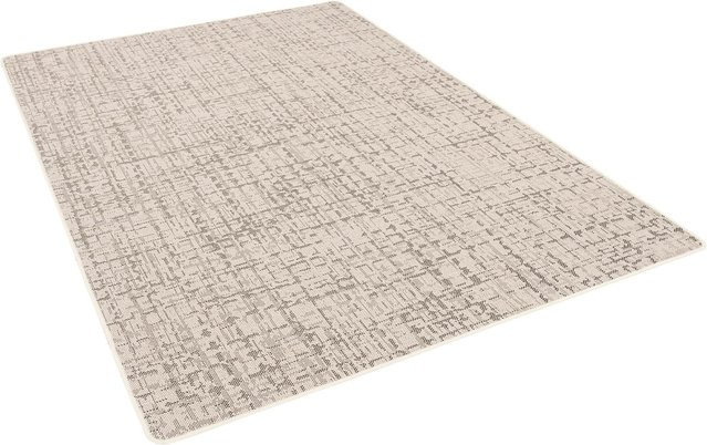 Snapstyle In & Outdoor Teppich Oslo Flachgewebe Creme Schwarz Meliert B: 80 cm, L: 320 cm - Bild 1