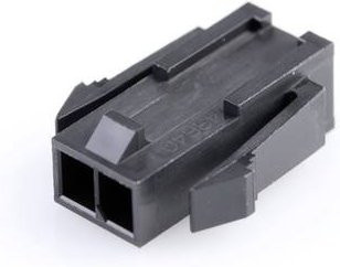 Molex Buchsengehäuse-Kabel Schwarz 2-polig 436400208 Bulk - Bild 1