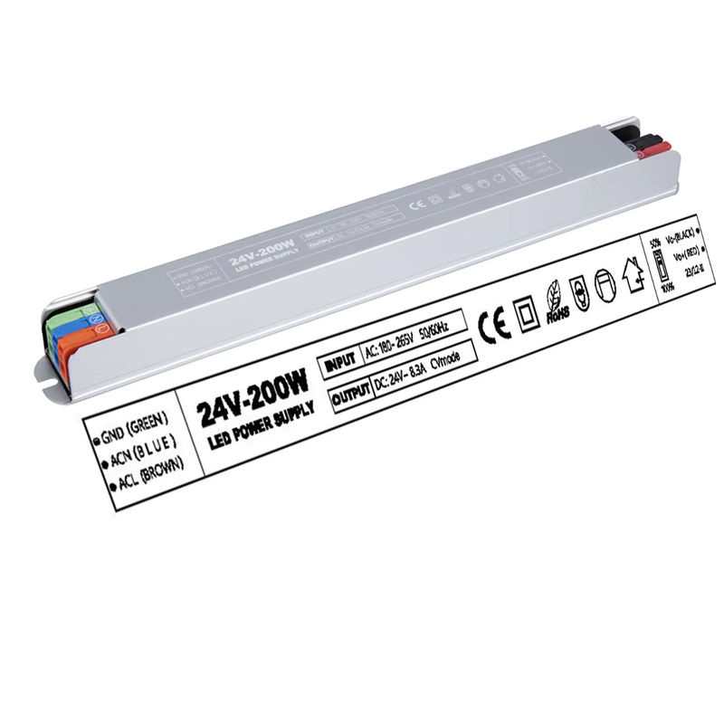 CENFAYA Dimmbarer LED-Treiber Ultradünner Transformator 60 W, DC 12 V/24 V, AC 220-230 V - Bild 5
