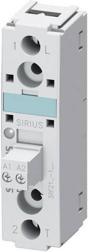 Siemens Halbleiterrelais 3RF21501AA22 50A Nullspannungsschaltend 230 V/AC in Weiß - Bild 1