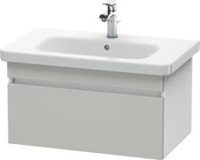 Duravit Waschtischunterschrank DuraStyle in Weiß, B/T/H: 73 x 44,8 x 39,8 cm, wandhängend mit 1 Auszug - Bild 1
