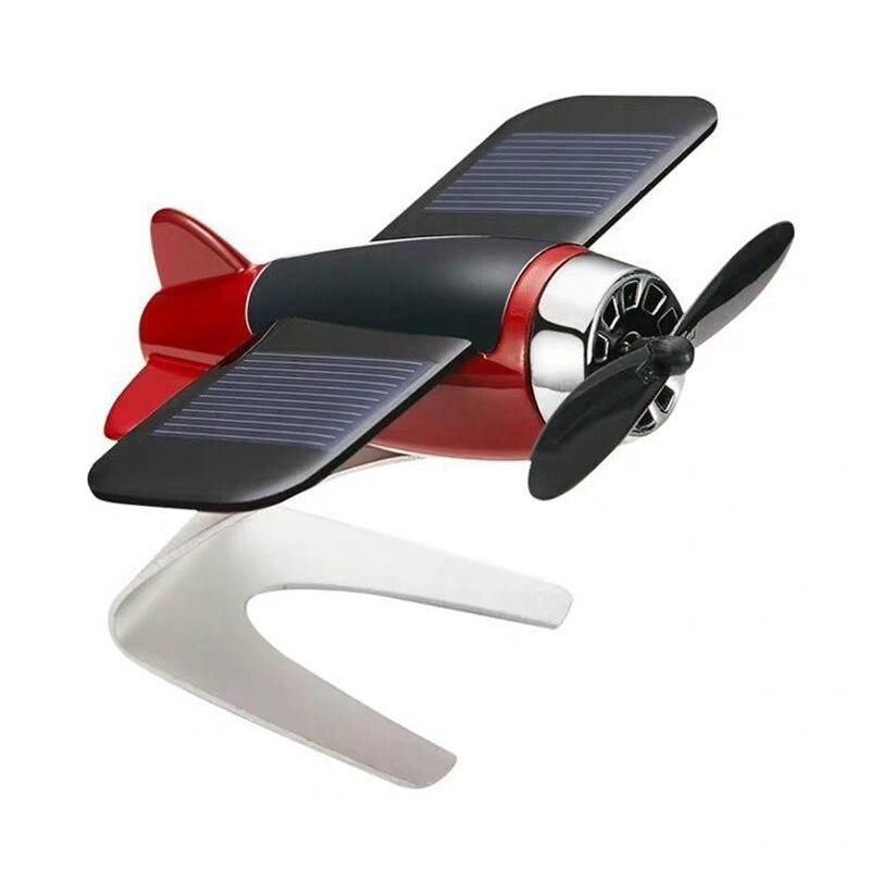 Wucifang Bags Solarflugzeug Dekoration aus Harz für Auto Innenraum und Schreibtisch - Bild 4