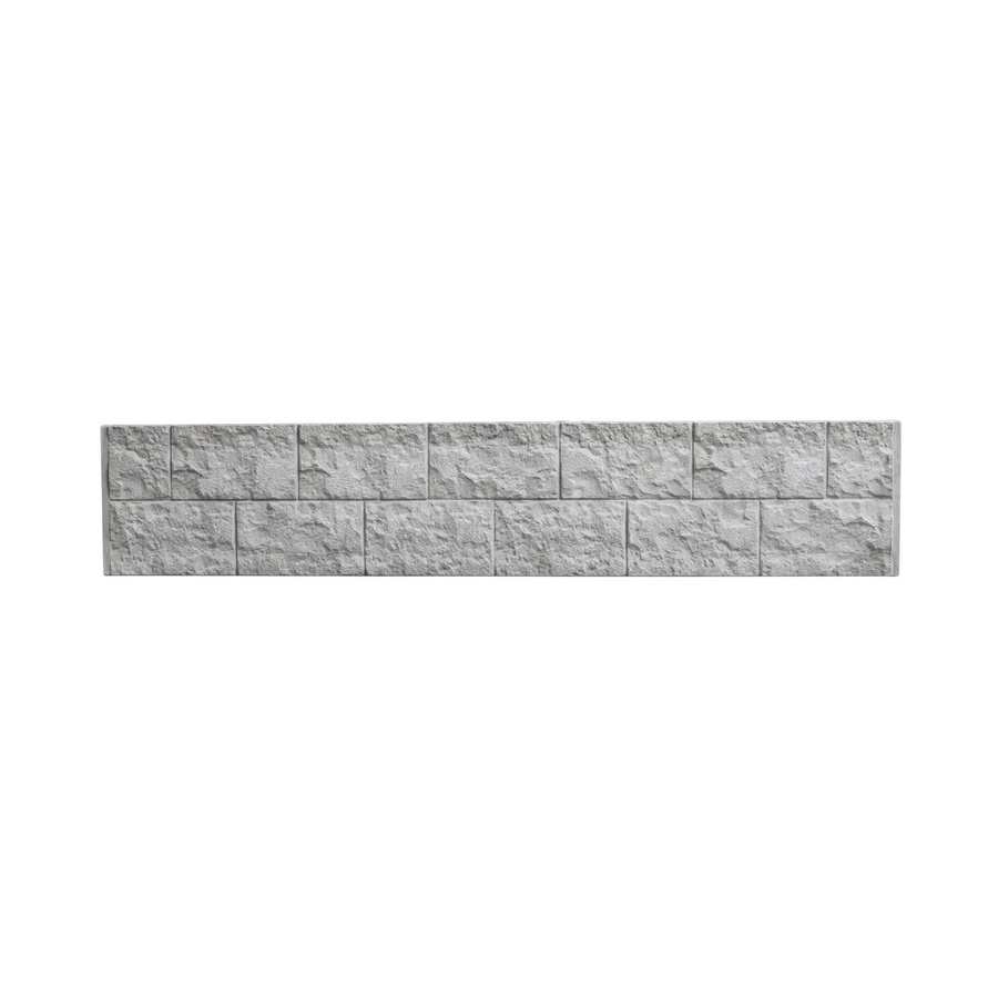 Beckers Betonzaun-Platte Casa Borsika in Betongrau, B/H/T: 38,5 x 200 x 3 cm - Bild 2