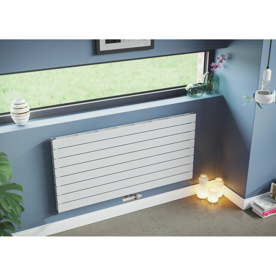 Ximax Heizkörper P1 Duplex Slimline Deluxe Weiß B: 1200 mm, H: 595 mm, 1101 Watt - Bild 2
