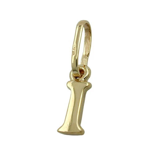 Colfem Anhänger Buchstabe I, 375 Gold, Unisex - Bild 1