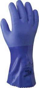 SHOWA Nitrilhandschuhe Blau Größe XXL nach EN 388 - Bild 1