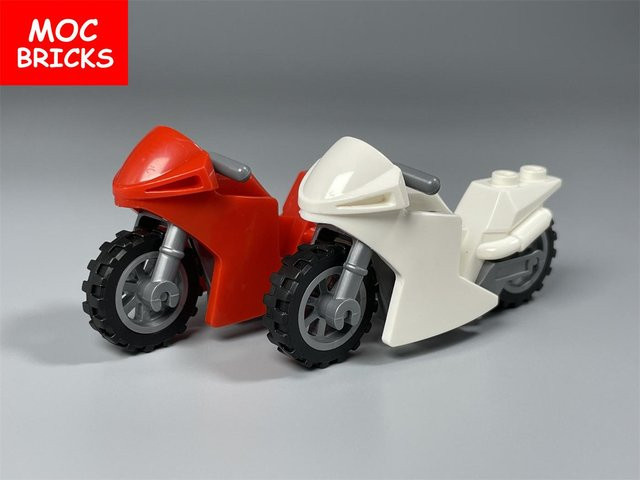Yiran toy MOC Bausteine Motorrad Crossrad, ab 6 Jahren - Bild 1