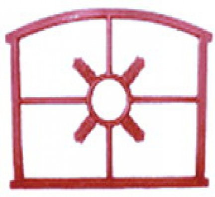 Stallfenster Eisenfenster B: 71 cm, H: 55 cm - Bild 1