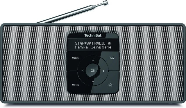 TechniSat DIGITRADIO 2 S Portables DAB+ und UKW Stereoradio mit Bluetooth in Schwarz/Silber - Bild 1
