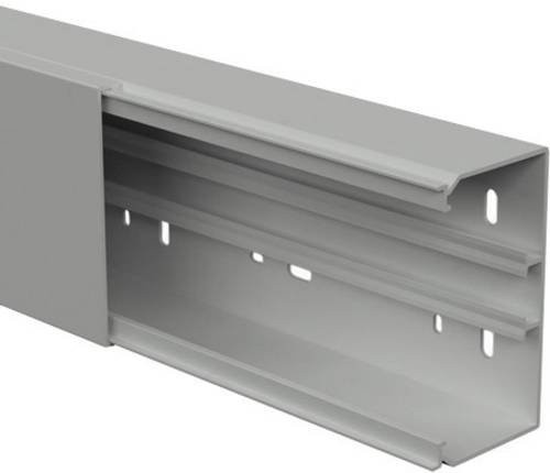 GGK Kabelkanal 4460 aus Kunststoff, Lichtgrau (RAL 7035), Länge: 200 cm, Breite: 11 cm - Bild 1