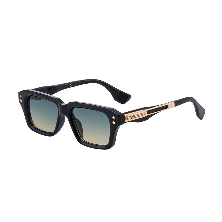 ZUIDID Sonnenbrille, quadratisch, Vollrand, Kunststoff, schwarz, Unisex - Bild 3
