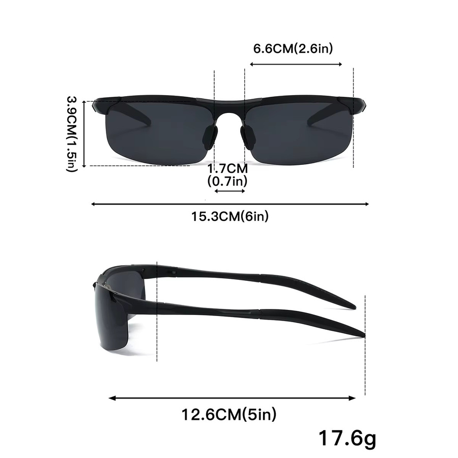 SNQP Sportsonnenbrille, Vollrand, Kunststoff, multicolour - Bild 2