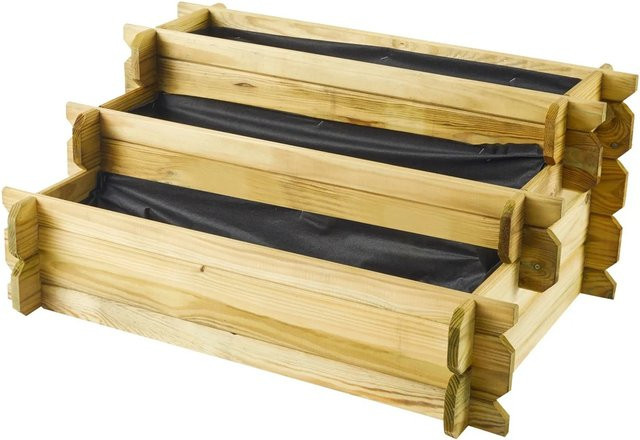 Soulet Hochbeet Angelic aus Holz in Braun, B/T/H: 80 x 60 x 36 cm - Bild 1