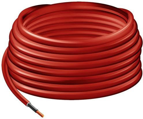 LogiLink Installationskabel H1Z2Z2-K, 6mm², Kupfer, Rot, Länge: 25 m - Bild 1