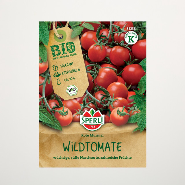 Sperli Wildtomate Rote Murmel Bio Gemüsesamen - Bild 1