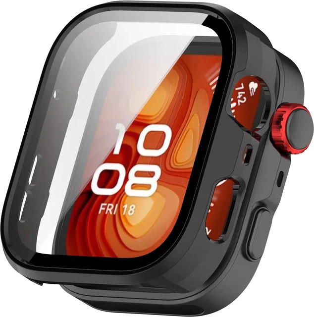 Huawei Uhrenzubehör, Fall + Glas für Huawei Uhr Fit 3/4/4 Pro - Bild 1
