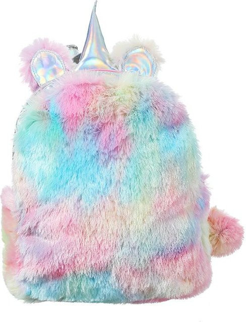 Kidsly Einhorn Baby Puppe, Plüsch Rucksack, 25x 29cm - Bild 1