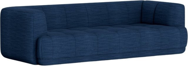 HAY Quilton 3-Sitzer Sofa mit gesteppter Polsterung und Schaumstofffüllung - Bild 1