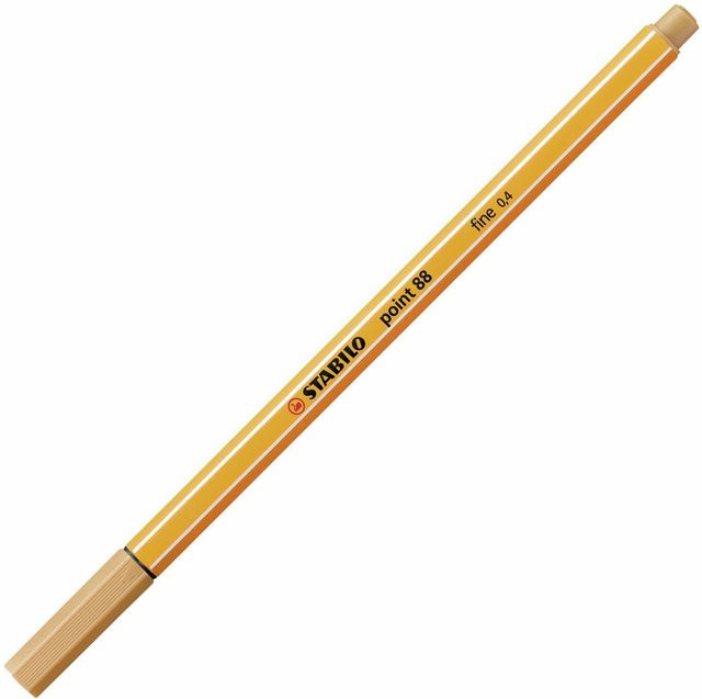 STABILO Point 88 Fineliner 0,4mm in Ocker Dunkel - Bild 1