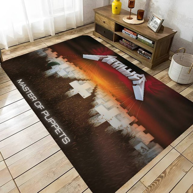 Potdemiel Metallica Fußmatte, rechteckig, rutschfest und wetterfest, Mehrfarbig, B/T: 60 x 40 cm - Bild 1