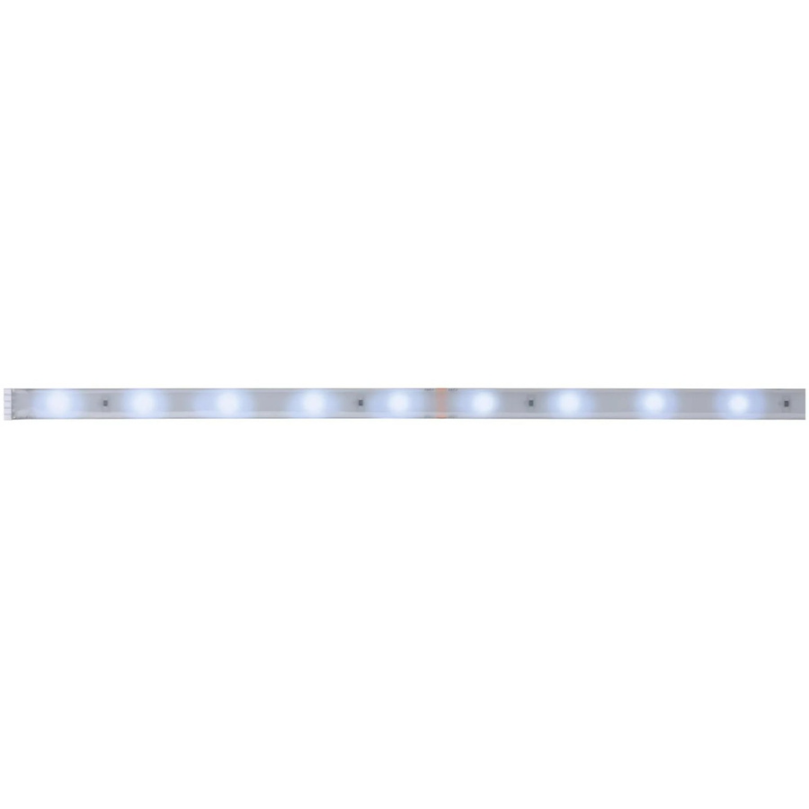 Paulmann MaxLED LED-Streifen mit Netzteil, Tageslichtweiß, Silber/Weiß, IP44, 1 m - Bild 2