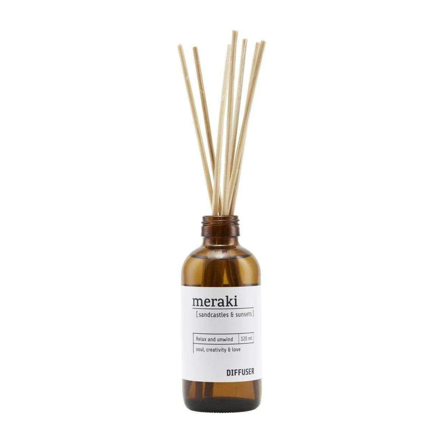 Meraki Reed Diffuser Duftstäbchen Sandcastles & Sunsets Tabletop - Bild 1
