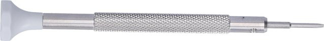 Neoglint Schlitzschraubendreher für Uhrenreparaturen aus Edelstahl in Grau und Silber, 2 mm - Bild 1