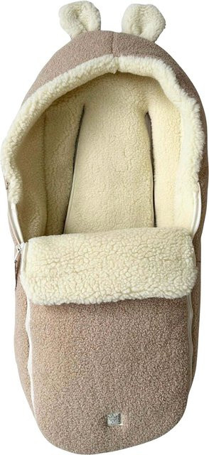 Kaiser Fußsack HUKKY beige aus Wolle und Textil - Bild 1