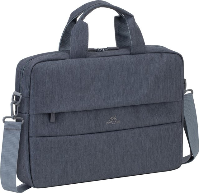RIVACASE PRATER Laptop Tasche 14 Zoll in Grau - Bild 1