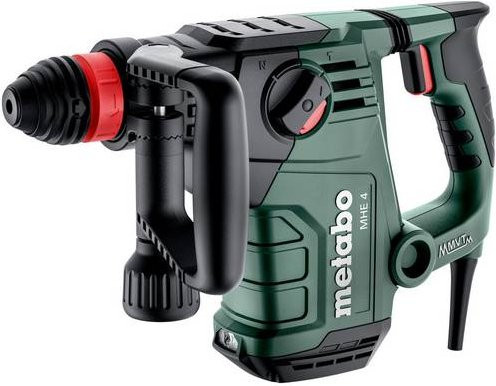 Metabo MHE 4 SDS-Plus-Meißelhammer 1050W in Grün mit Zubehör und Koffer - Bild 1