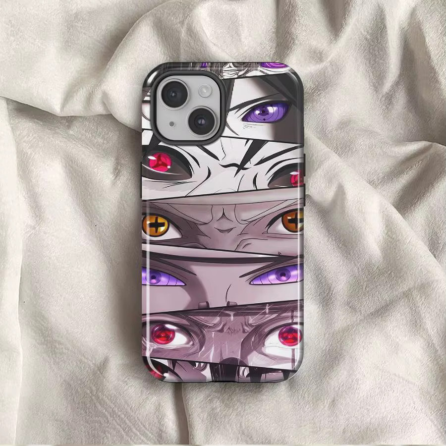 Naruto Handyhülle für Apple iPhone 16 15 14 13 12 Pro Max Plus XS XR Weiche Schutzhülle - Bild 3