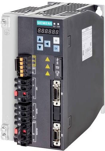 Siemens SINAMICS V90 Frequenzumrichter 6SL3210-5FB11-5UF0, IP20, Grau - Bild 1