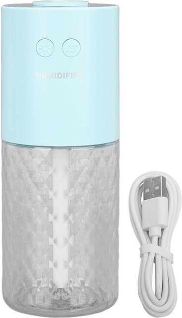 Tragbarer Mini-Tischluftbefeuchter von OutsideWorld in Weiß mit 200ml Kapazität und Ultraschall-Technologie - Bild 1