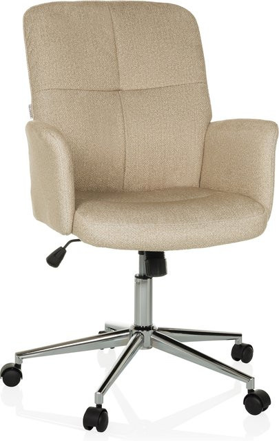 hjh OFFICE Home Office Bürostuhl SOLAO 400 mit Armlehnen in Stoff im Scandi-Look - Bild 1
