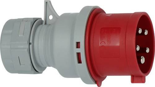 Brennenstuhl CEE Stecker 32A 5polig 400V rot IP44 - Bild 1