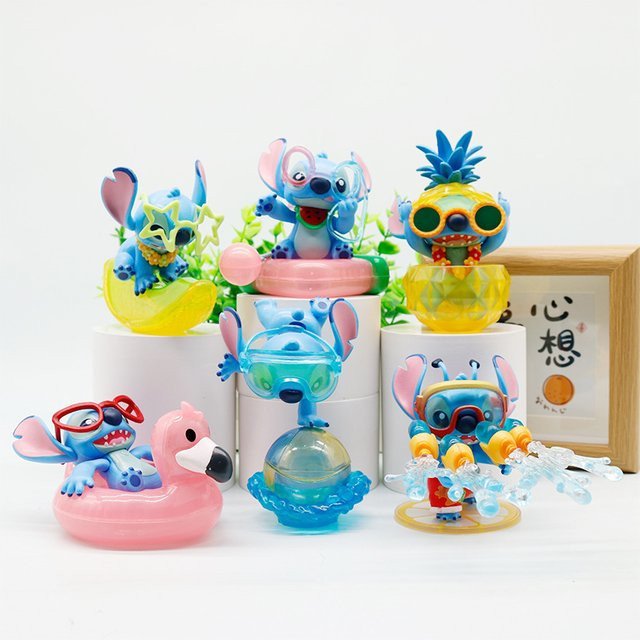 Hot Toys Disney Stich Puppe Modell, 6-teiliges Set, Bunt / Mehrfarbig - Bild 1