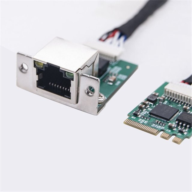 M.2 A+E 2,5 GbE Ethernet-Adapter I226-V Multi-Gig Netzwerkkarte für Industrial Control und Server NGFF 2230 - Bild 1